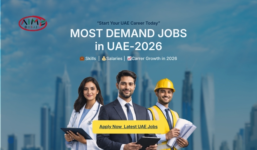 Most demand jobs in UAE for 2026 for Indian professionals